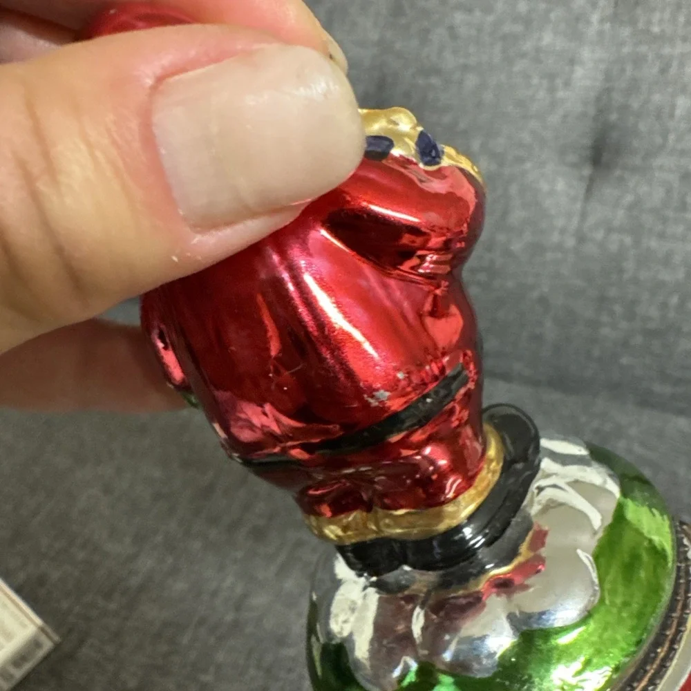 Trinket Box festive santa